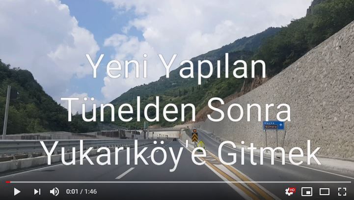 Yeni Yaplan Tnelden Sonra Yukarky'e Gitmek (VDEO)