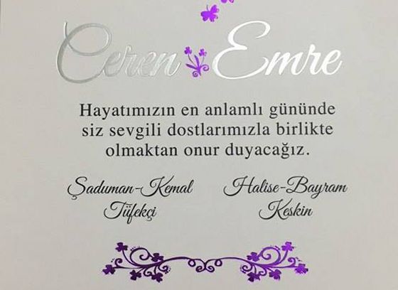 Ceren & Emre Evleniyor (DAVETYE)